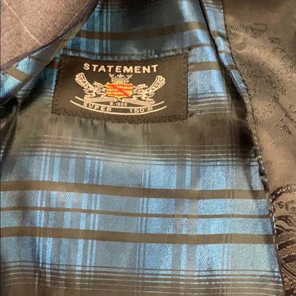 Statement Italy 2 Piece Plaid Suit - Picture 8 of 14